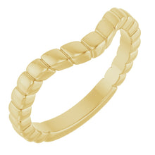 Load image into Gallery viewer, 14K Yellow Gold Contour Band