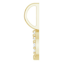 Load image into Gallery viewer, 14K Yellow Gold Horseshoe Pendant