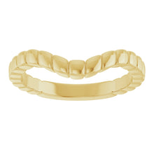 Load image into Gallery viewer, 14K Yellow Gold Contour Band
