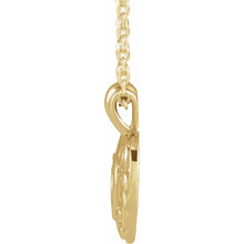 Load image into Gallery viewer, 14K Yellow Gold Baby Heart Pendant
