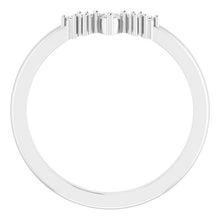 Load image into Gallery viewer, 14K Yellow Gold Diamond Nesting Band
