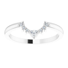 Load image into Gallery viewer, 14K Yellow Gold Diamond Nesting Band
